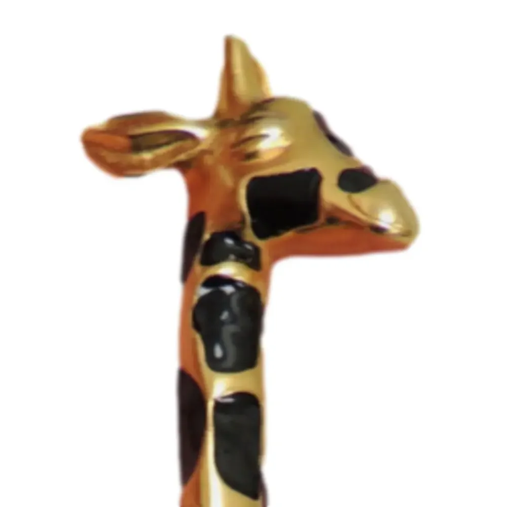 Vintage Carolee Gold/Black Giraffe Pin - Picture 9 of 9